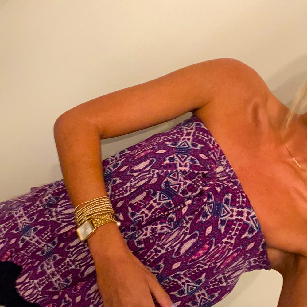 Strapless top- size S